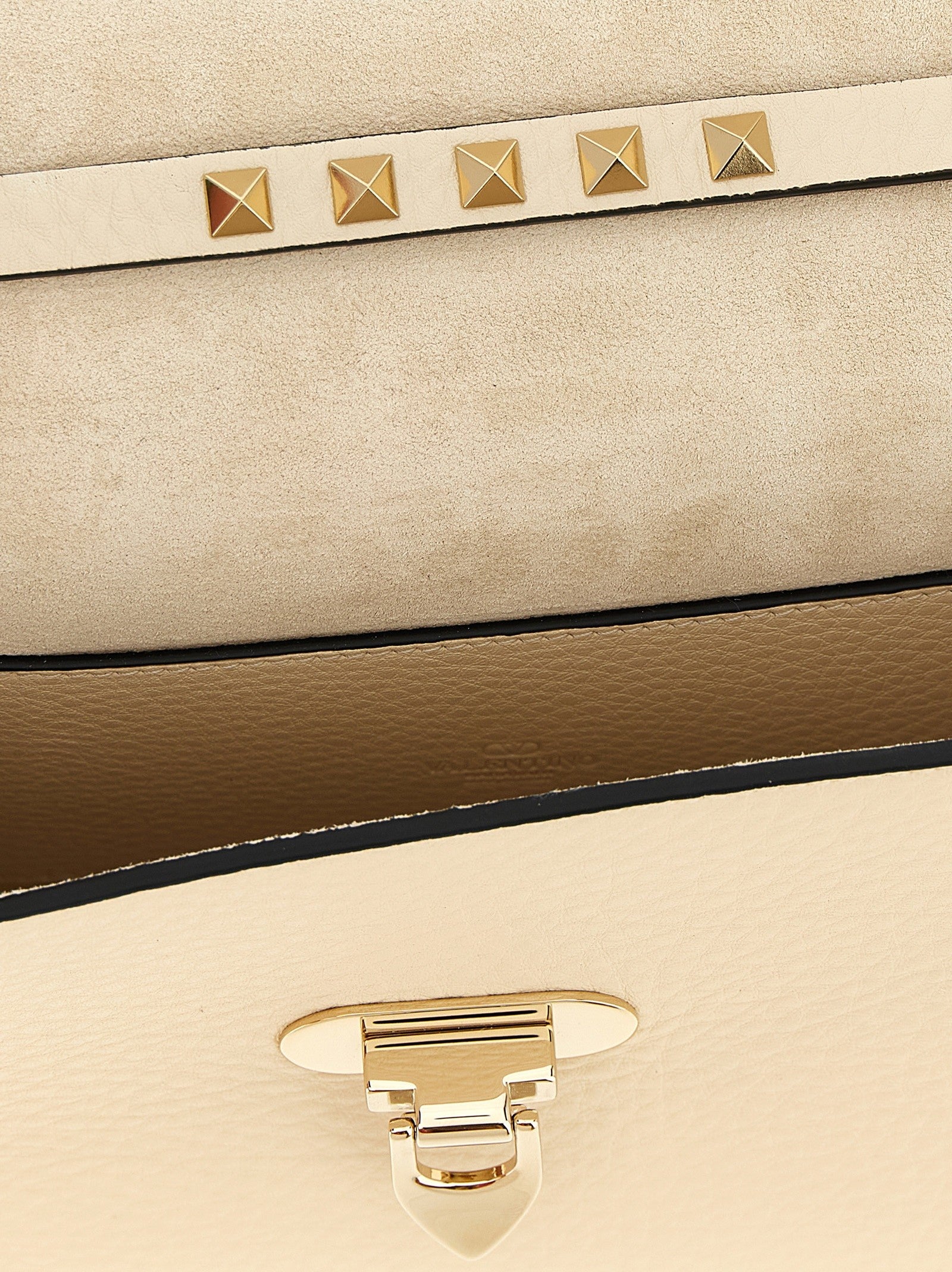 Valentino Valentino Garavani Rockstud Small Shoulder Bag White