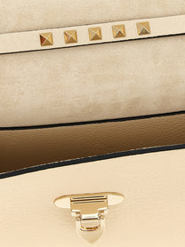 Valentino Valentino Garavani Rockstud Small Shoulder Bag White