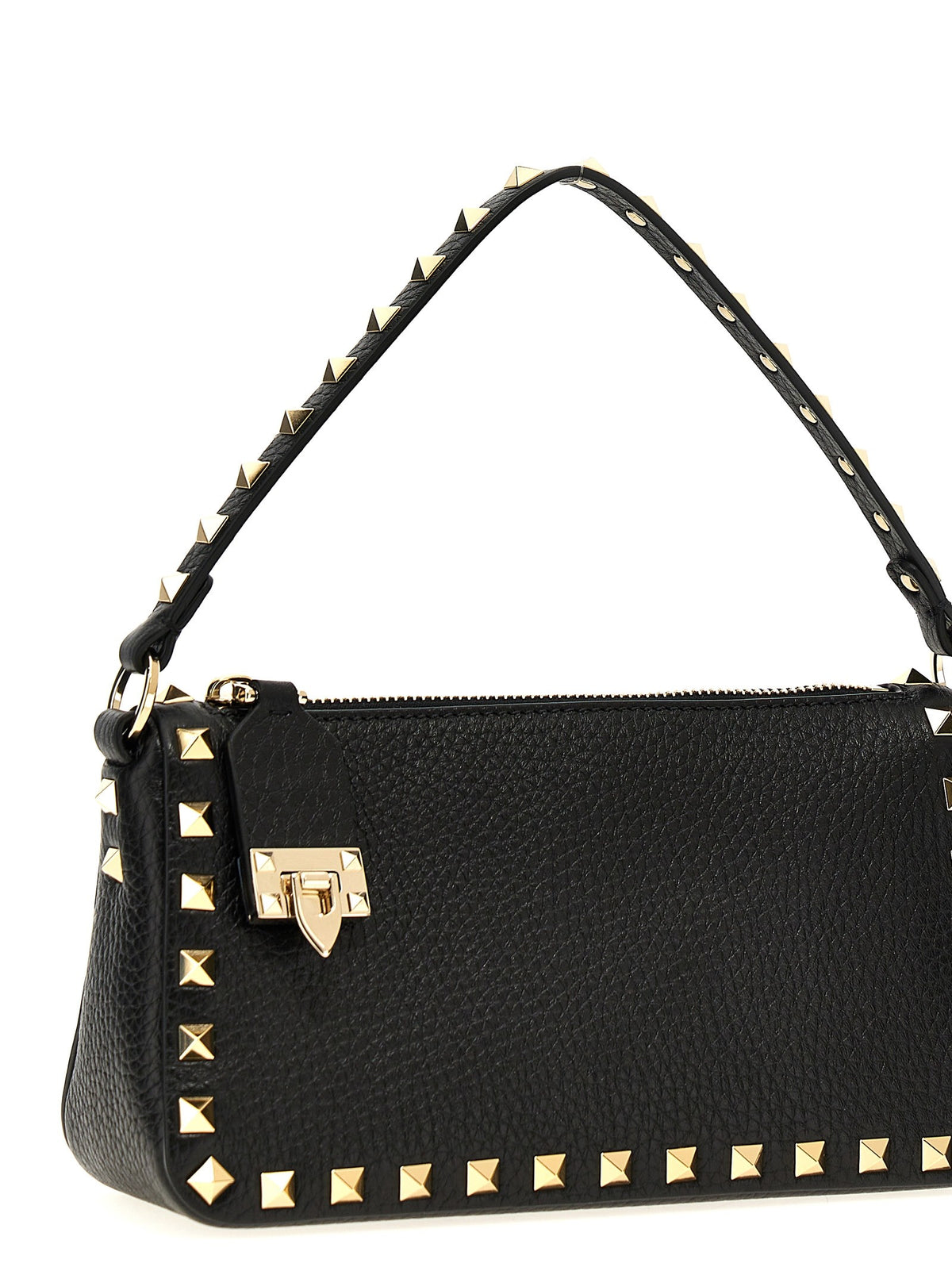 Valentino Valentino Garavani Rockstud Small Shoulder Bag Black