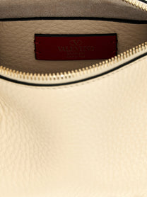 Valentino Valentino Garavani Rockstud Small Shoulder Bag White