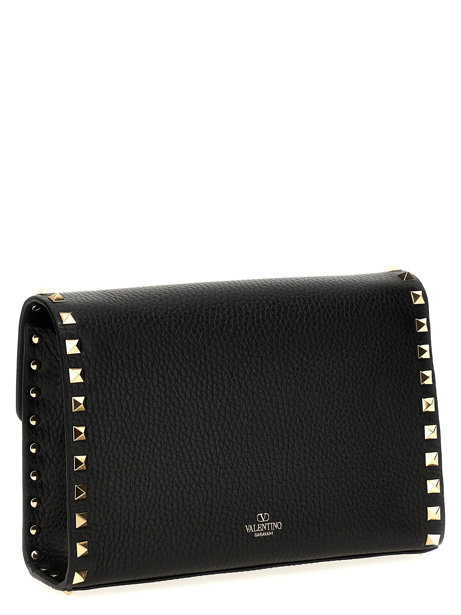 Valentino Valentino Garavani Rockstud Small Shoulder Bag Black