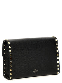 Valentino Valentino Garavani Rockstud Small Shoulder Bag Black