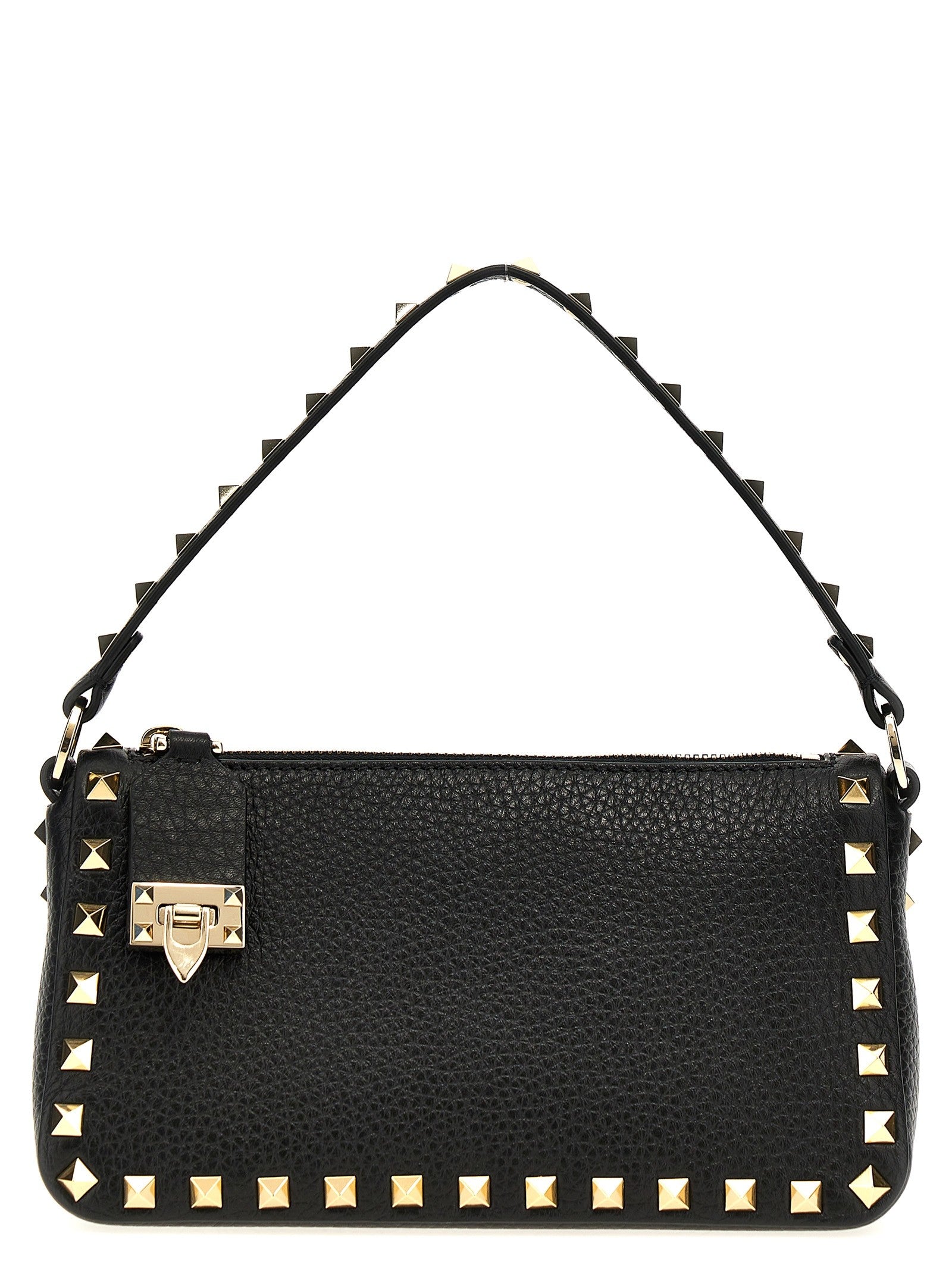 Valentino Valentino Garavani Rockstud Small Shoulder Bag Black