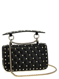 Valentino Valentino Garavani Rockstud Spike Handbag Black