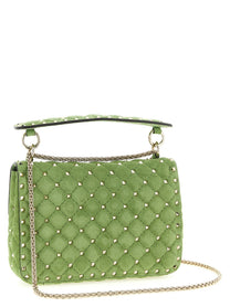 Valentino Valentino Garavani Rockstud Spike Shoulder Bag Green
