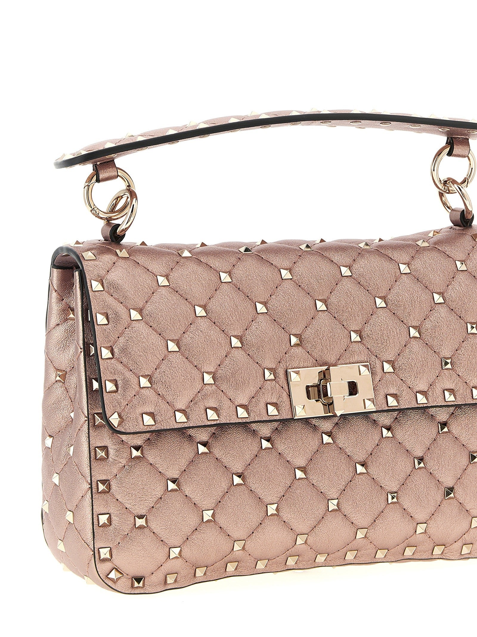 Valentino Valentino Garavani Rockstud Spike Shoulder Bag Blue