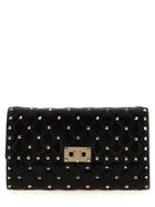 Valentino Valentino Garavani Rockstud Spike Shoulder Bag Black