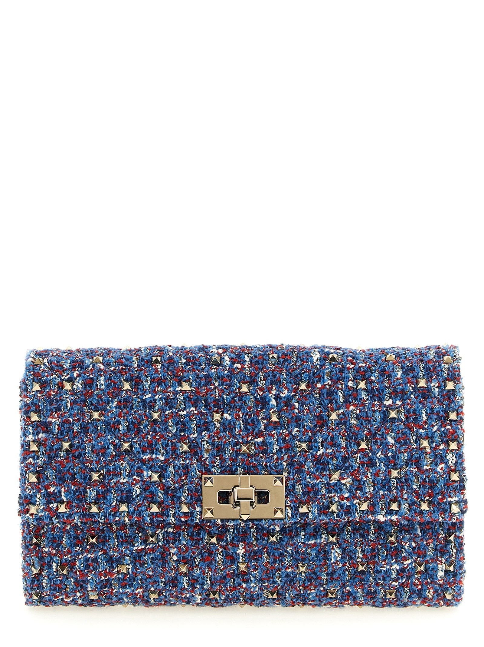 Valentino Valentino Garavani Rockstud Spike Shoulder Bag Blue