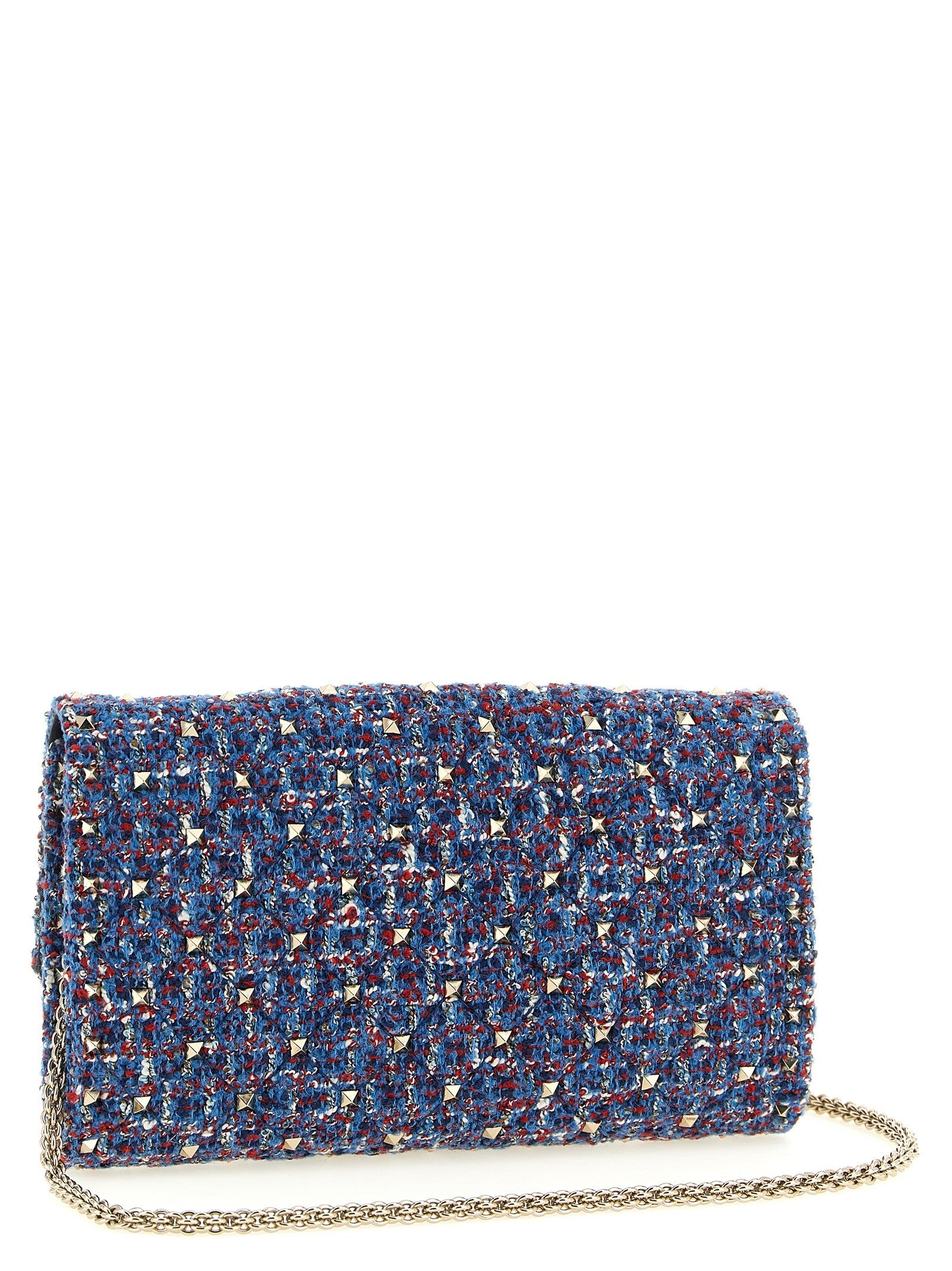 Valentino Valentino Garavani Rockstud Spike Shoulder Bag Blue