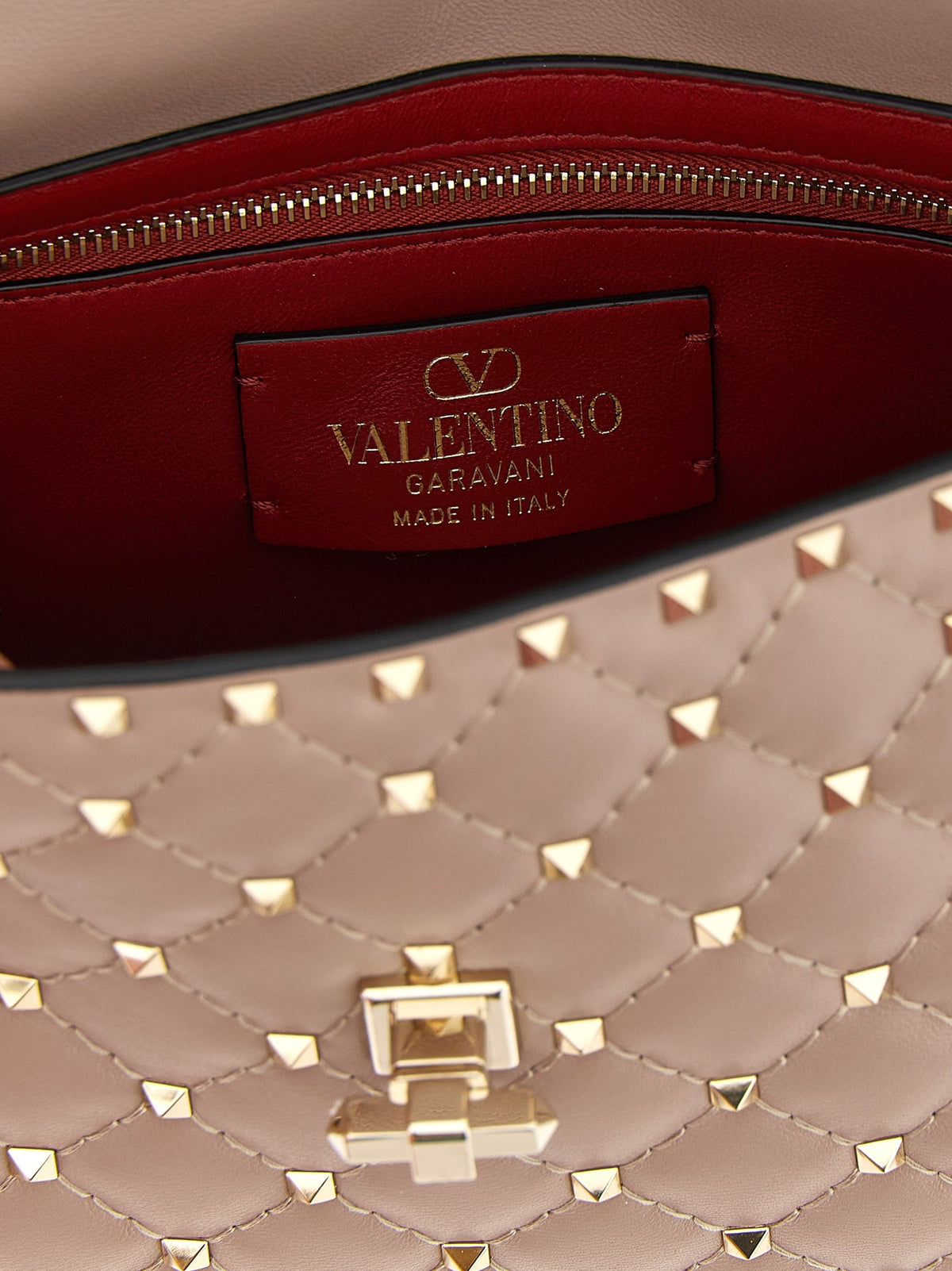 Valentino Valentino Garavani Rockstud Spike Shoulder Bag Blue