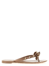 Valentino Valentino Garavani Rockstud Thong Sandals Blue