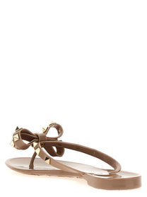 Valentino Valentino Garavani Rockstud Thong Sandals Blue