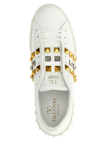 Valentino Valentino Garavani Rockstud Untitled Sneakers White
