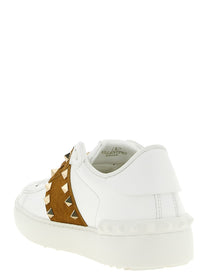 Valentino Valentino Garavani Rockstud Untitled Sneakers Brown