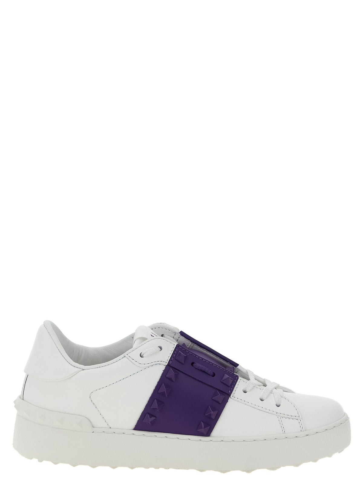 Valentino Valentino Garavani Rockstud Untitled Sneakers Purple