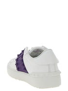 Valentino Valentino Garavani Rockstud Untitled Sneakers Purple, view 3