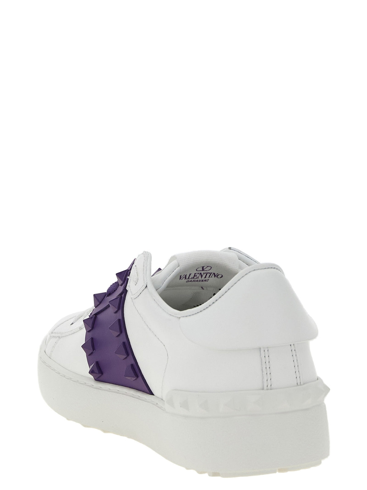 Valentino Valentino Garavani Rockstud Untitled Sneakers Purple, view 3