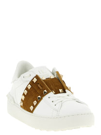 Valentino Valentino Garavani Rockstud Untitled Sneakers Brown