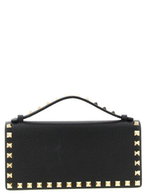 Valentino Valentino Garavani Rockstud Wallet on Chain Black