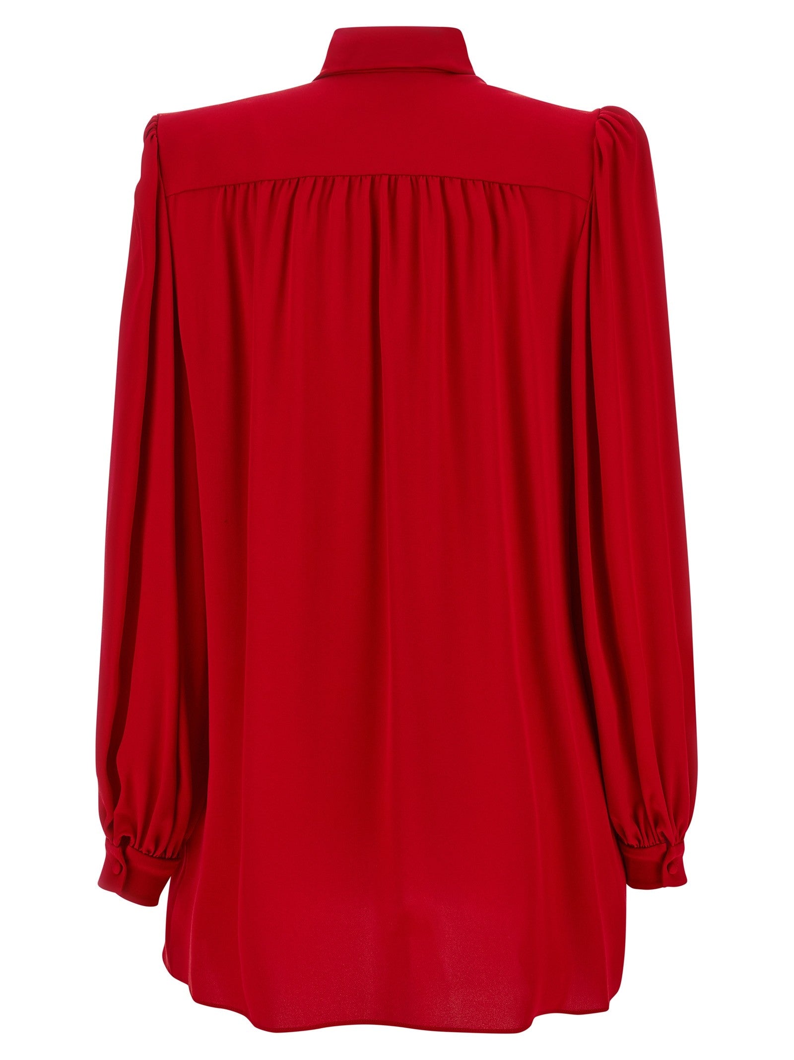Valentino Valentino Garavani Silk Shirt Red