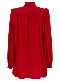 Valentino Valentino Garavani Silk Shirt Red