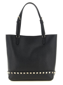 Valentino Valentino Garavani Small Rockstud Shoulder Bag Black