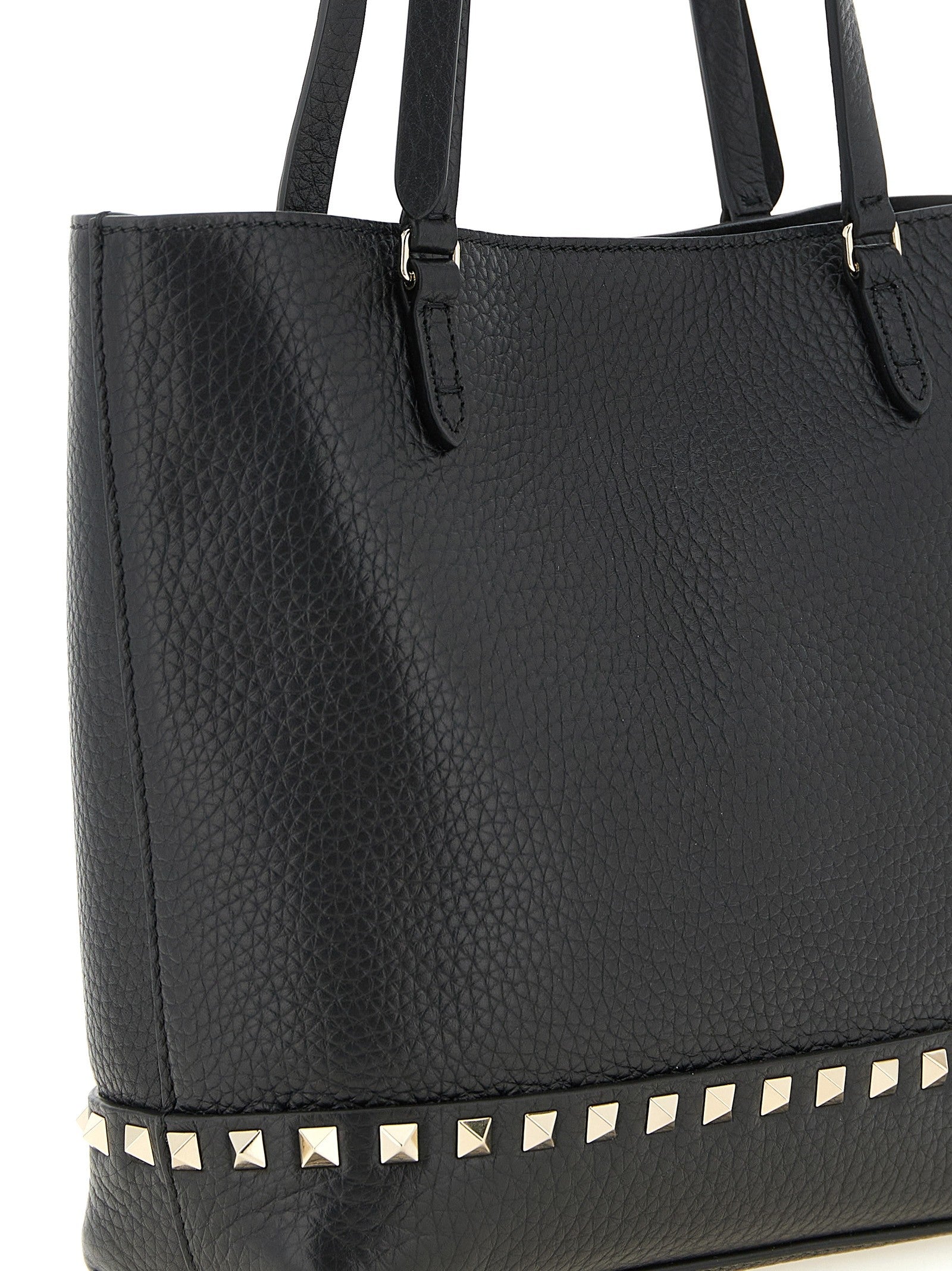 Valentino Valentino Garavani Small Rockstud Shoulder Bag Black