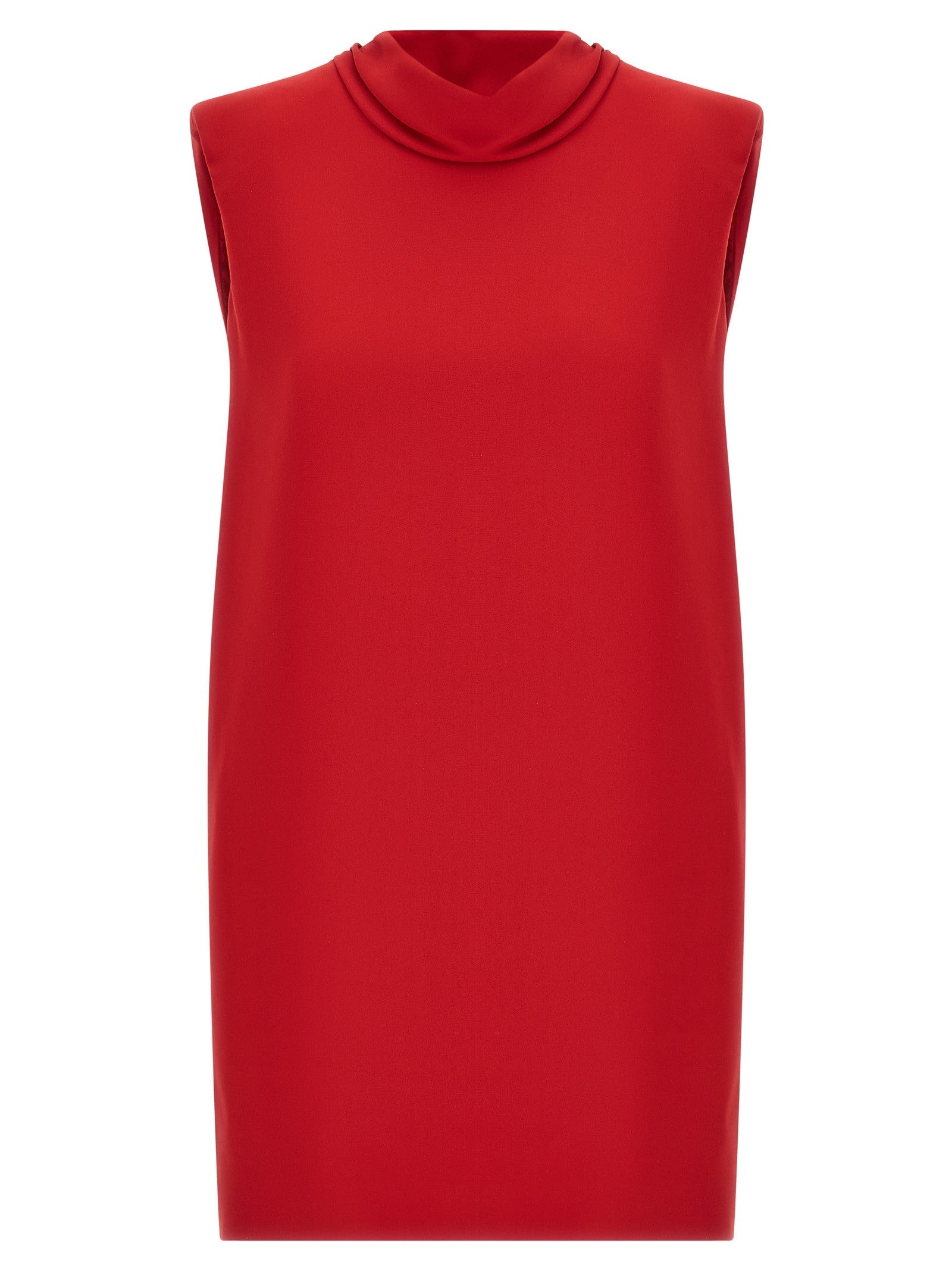 Valentino Valentino Garavani Solid Dress Red