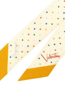 Valentino Valentino Garavani Starry Scarf Gold
