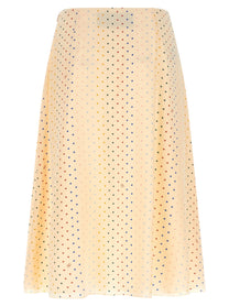 Valentino Valentino Garavani Starry Skirt Blue