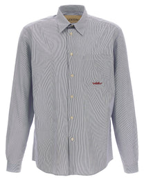 Valentino Valentino Garavani Striped Shirt Blue