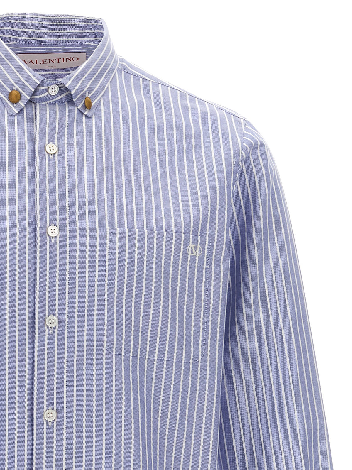 Valentino Valentino Garavani Striped Shirt Blue, view 3