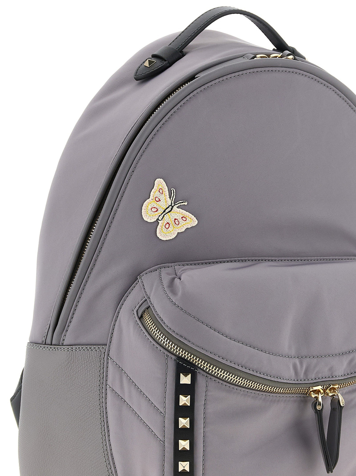 Valentino Valentino Garavani Stud up Grey Backpack Grey