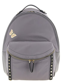 Valentino Valentino Garavani Stud up Grey Backpack Grey