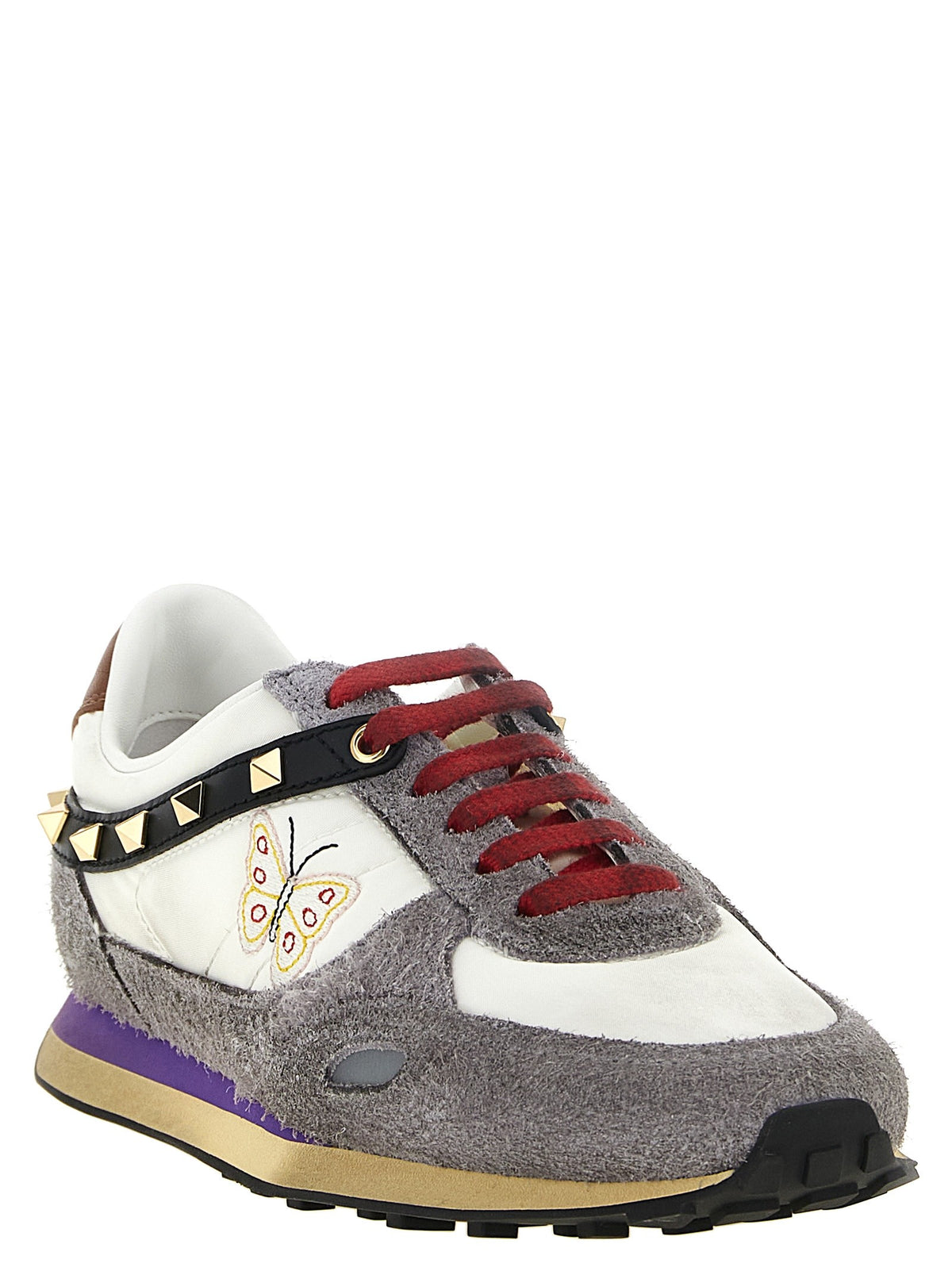 Valentino Valentino Garavani Stud up Sneakers Gold, view 2