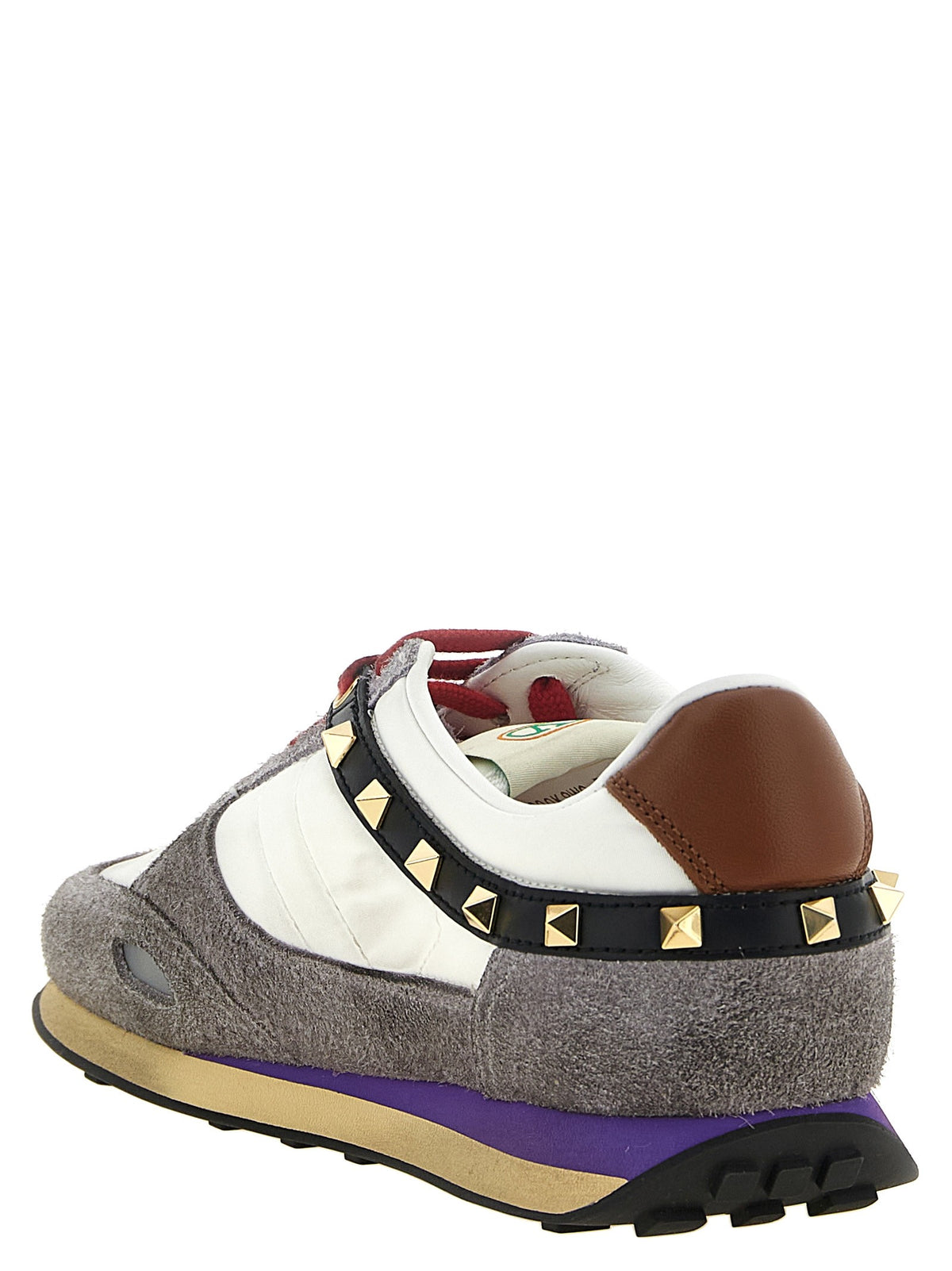Valentino Valentino Garavani Stud up Sneakers Gold, view 3