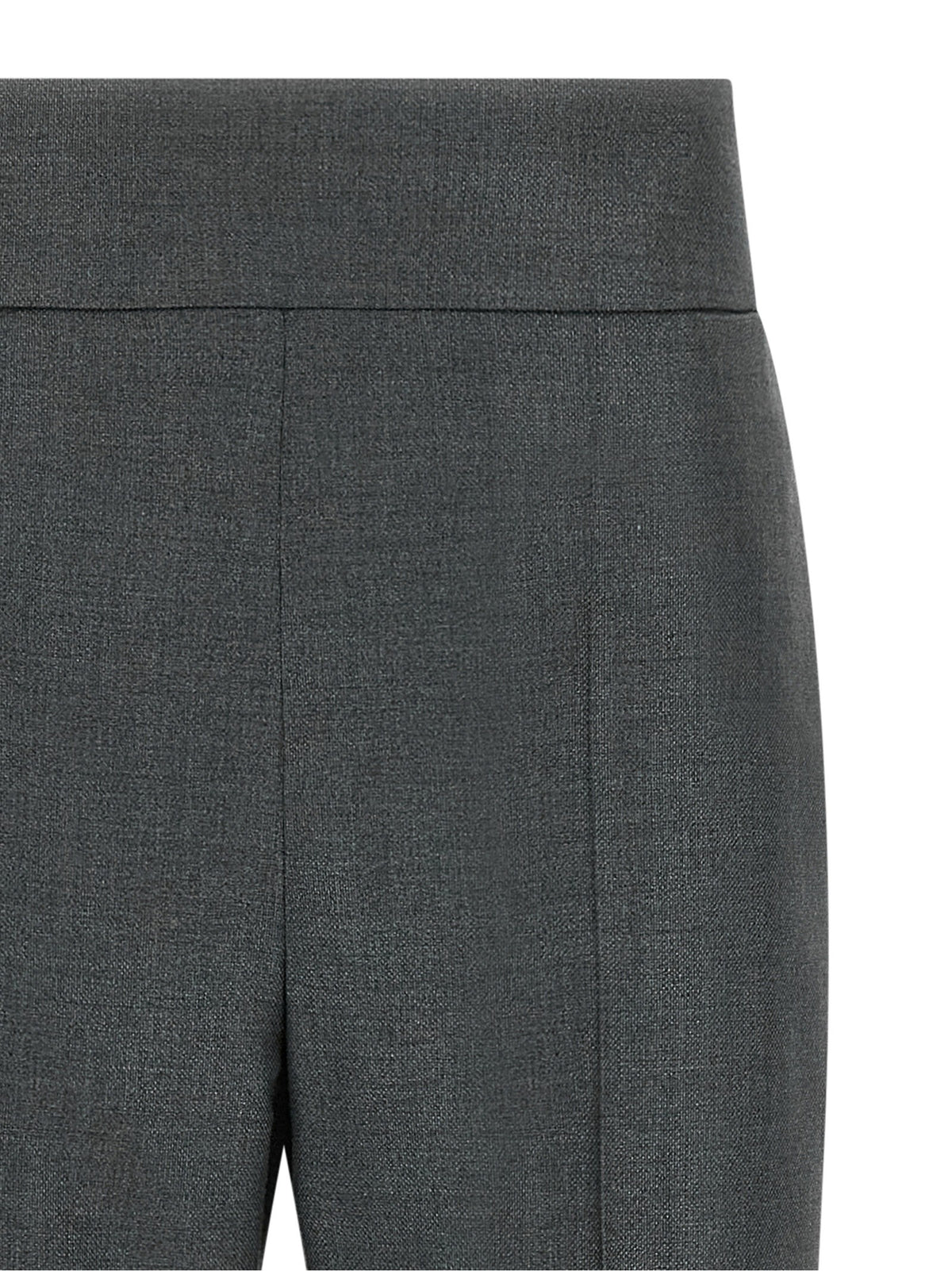 Valentino Valentino Garavani Textured Silk Wool Pants Grey, view 3