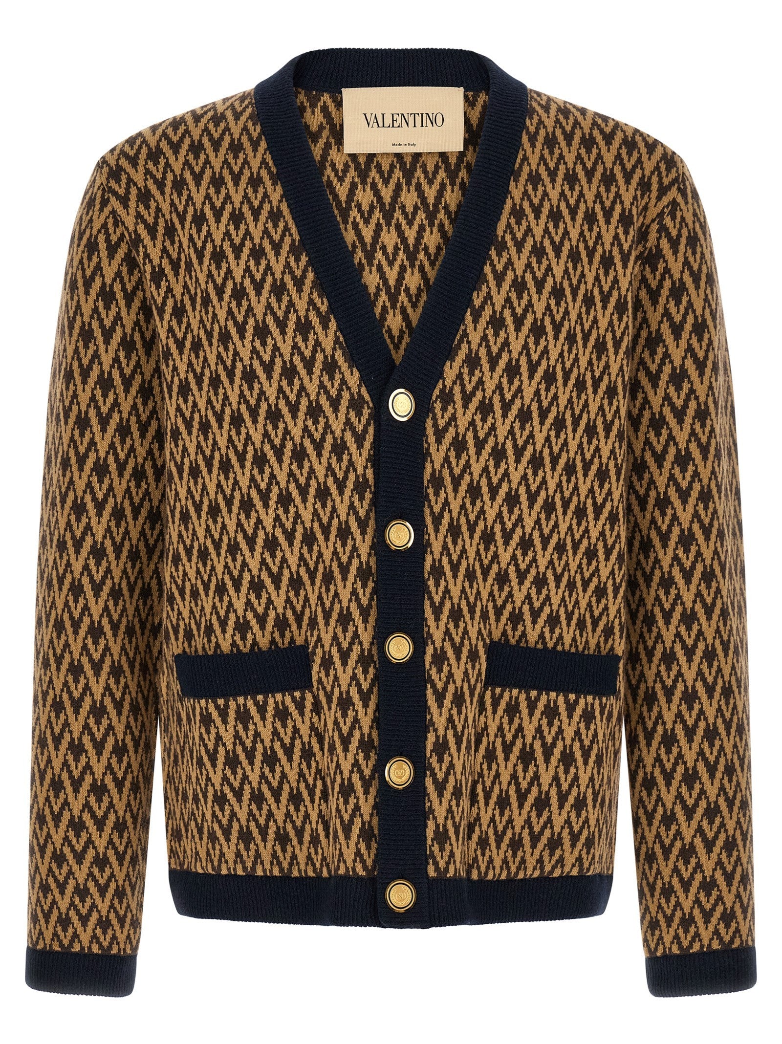 Valentino Valentino Garavani Toute La Cardigan Gold