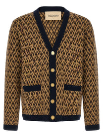 Valentino Valentino Garavani Toute La Cardigan Gold