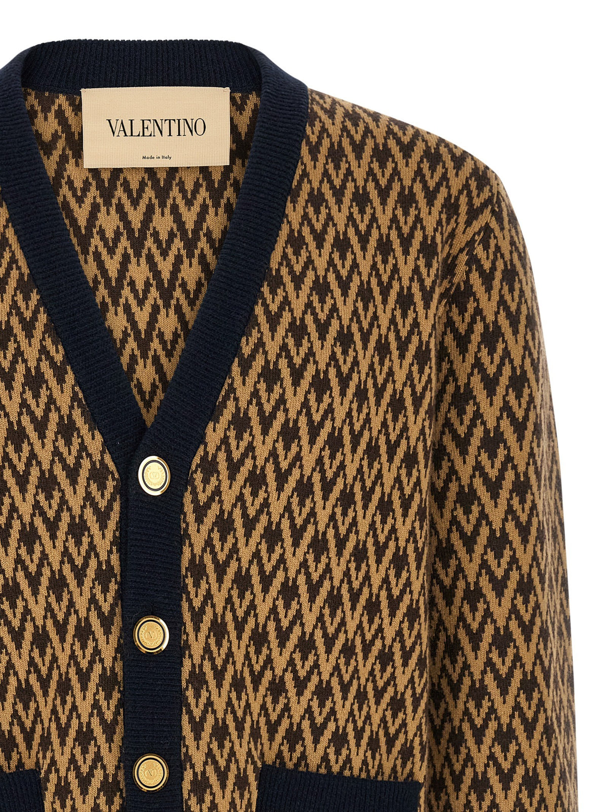 Valentino Valentino Garavani Toute La Cardigan Gold