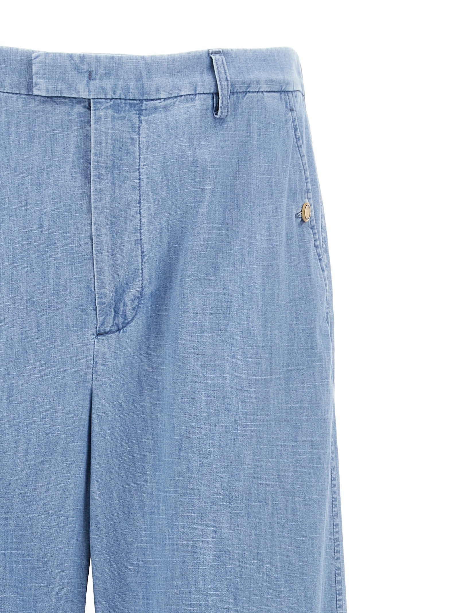 Valentino Valentino Garavani Turn up Jeans Blue