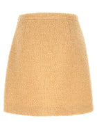 Valentino Valentino Garavani Gold Skirt Beige, view 2