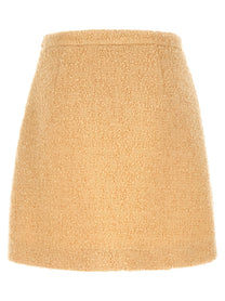 Valentino Valentino Garavani Gold Skirt Beige