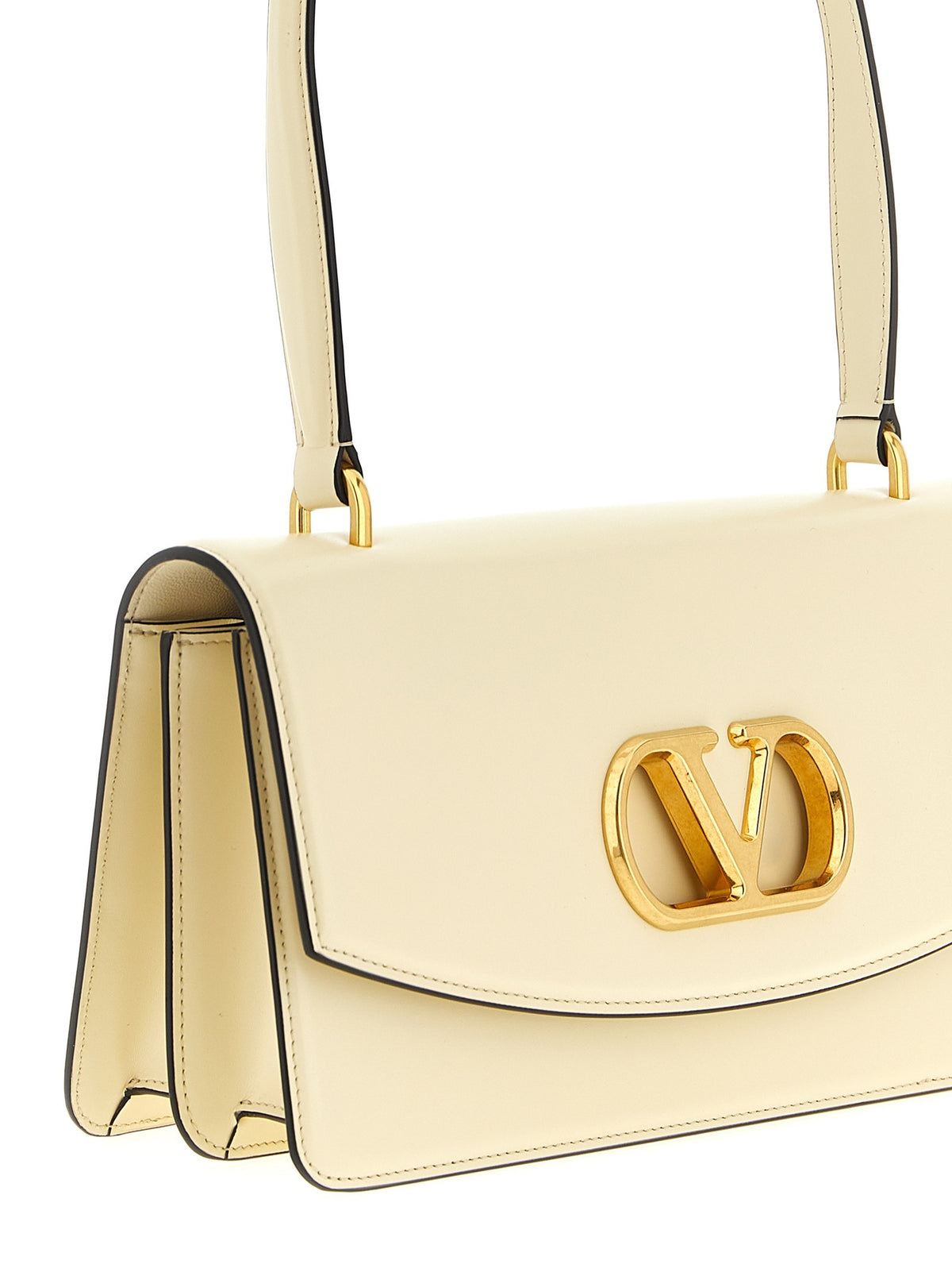 Valentino Valentino Garavani Vain Shoulder Bag White, view 3