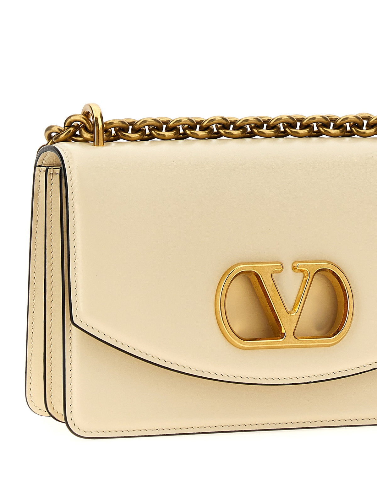 Valentino Valentino Garavani Vain Shoulder Bag White