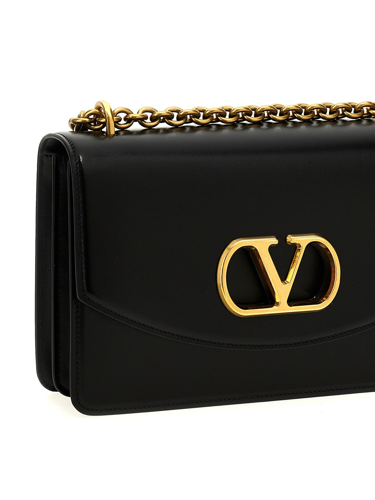 Valentino Valentino Garavani Vain Shoulder Bag Black, view 3