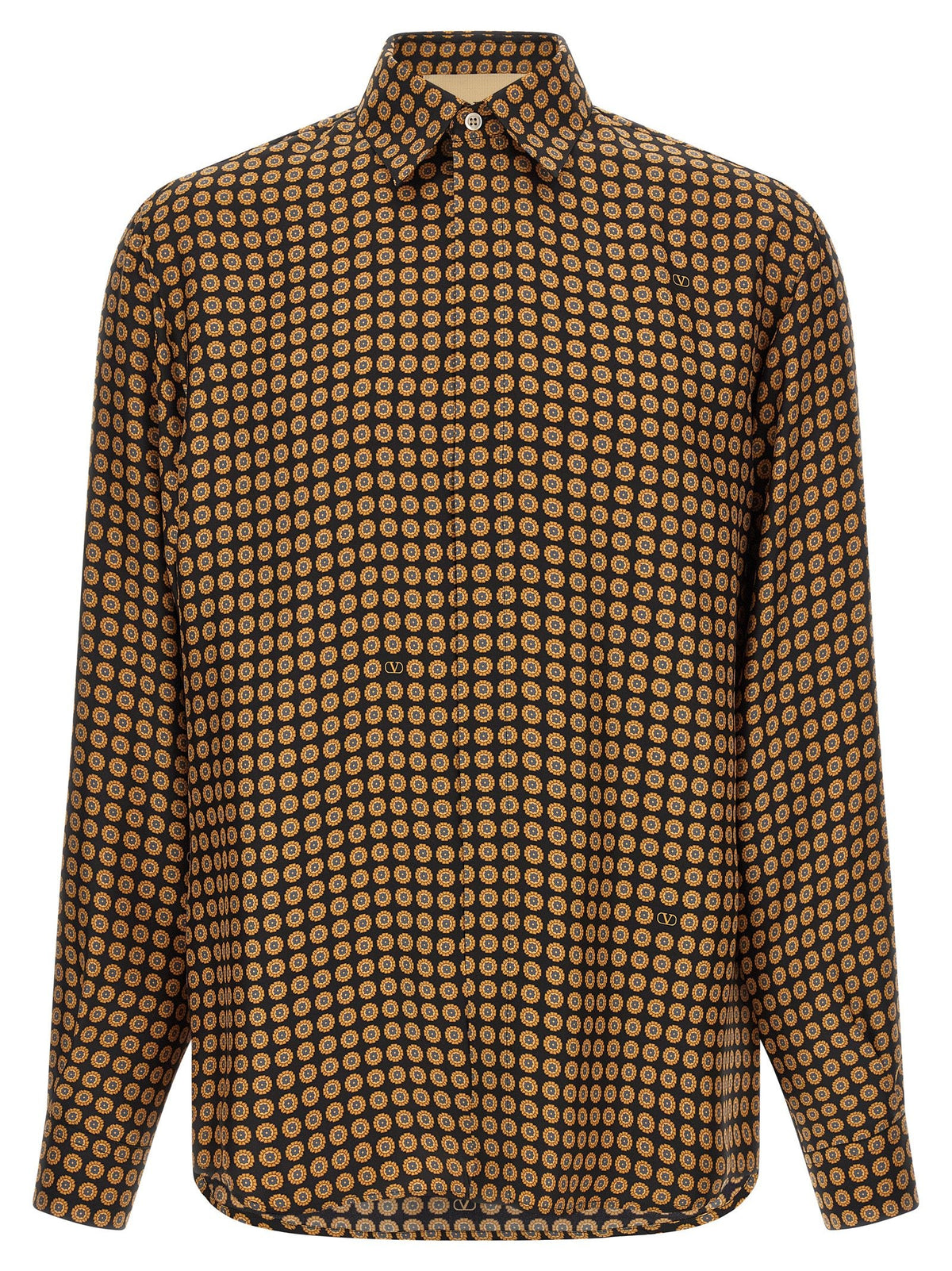 Valentino Valentino Garavani Valentino Black Shirt Gold