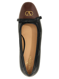 Valentino Valentino Garavani Valet Du Roi Ballet Flats Gold