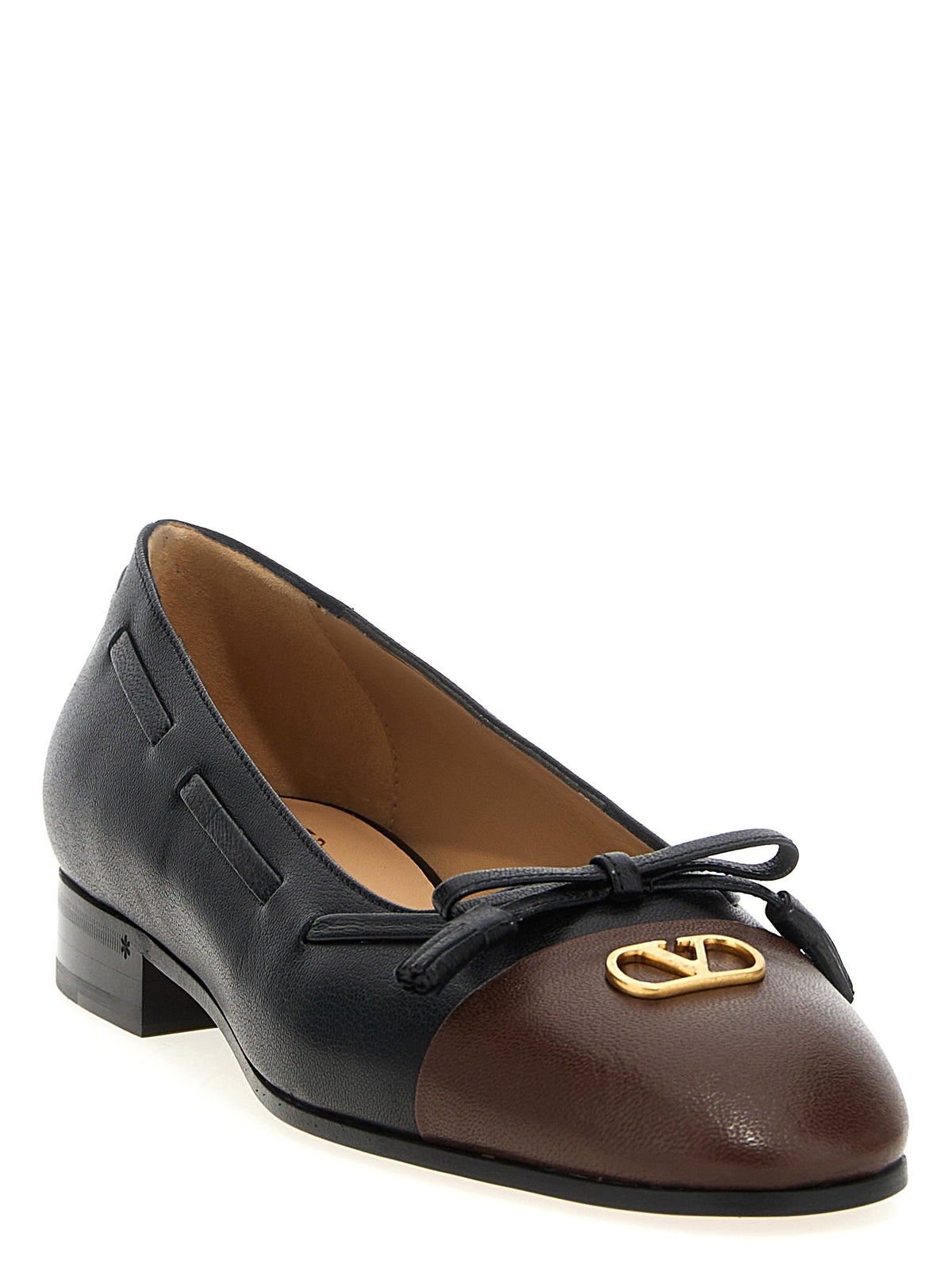 Valentino Valentino Garavani Valet Du Roi Ballet Flats Gold