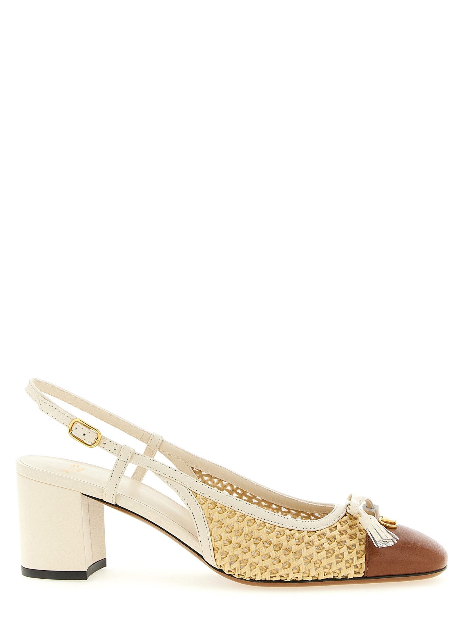 Valentino Valentino Garavani Valet Du Roi Slingback Beige